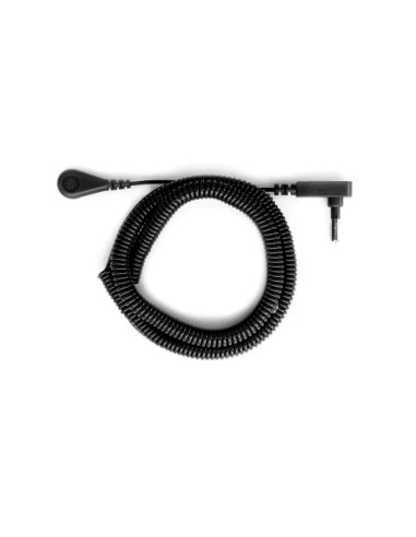 Cordon torsadé Earthing noir