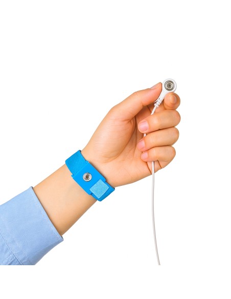 Bracelet de mise à la terre, pour cheville ou poignet