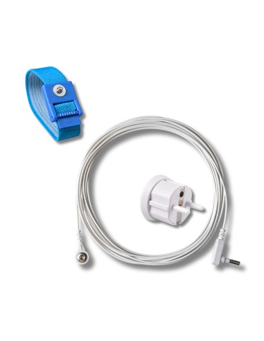 Bracelet de mise à la terre, pour cheville ou poignet