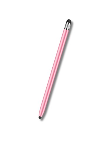 Stylet tactile passif rose - sans ondes - embout caoutchouc - 1