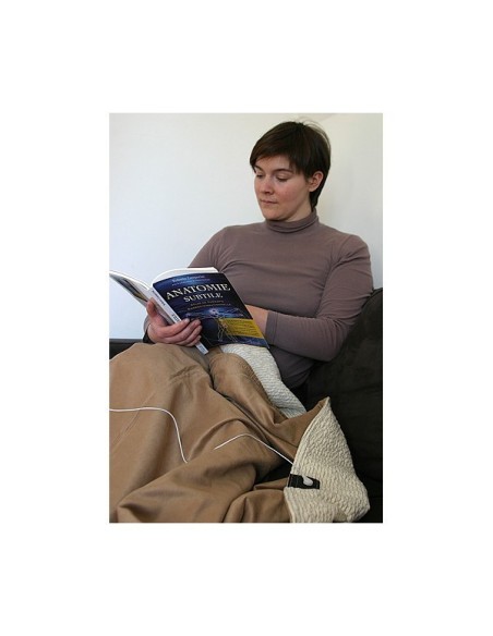 Couverture plaid Doudou earthing 100X160