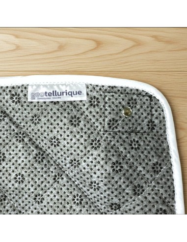 Coussin matelassé de Earthing - 46x46 cm Geotellurique.fr - 5