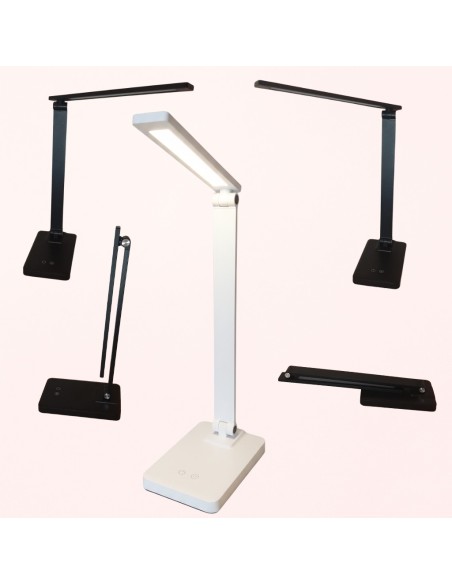 Lampe de bureau LED sans ondes rechargeable (4500 mAh) USB