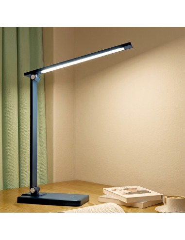 Lampe de bureau LED sans ondes rechargeable (4500 mAh) USB