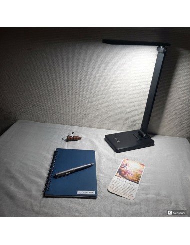 Lampe de bureau LED sans ondes rechargeable (4500 mAh) USB