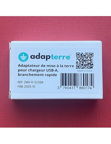 Adaptateur de mise à la terre pour chargeur USB-A (adap'terre® V2)  - 3