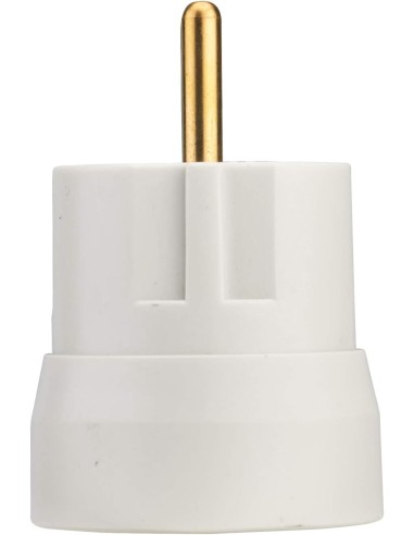 Adaptateur de prise Allemagne Schuko (Type F) vers France (Type E) Générique - 3