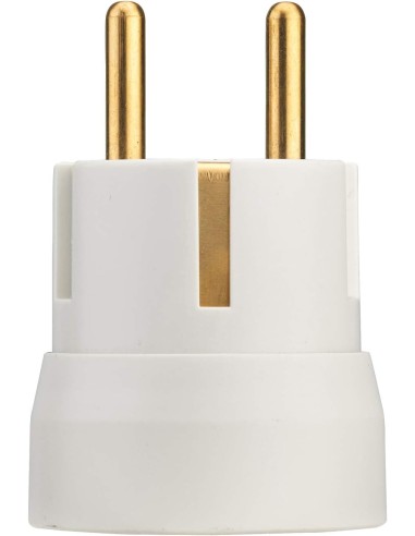 Adaptateur de prise Allemagne Schuko (Type F) vers France (Type E) Générique - 4