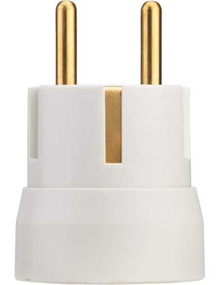 Adaptateur de prise Allemagne Schuko (Type F) vers France (Type E) Générique - 4
