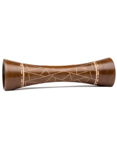Enceinte en bois et sans ondes - Mangobeat® marron girafe 35 cm Générique - 1