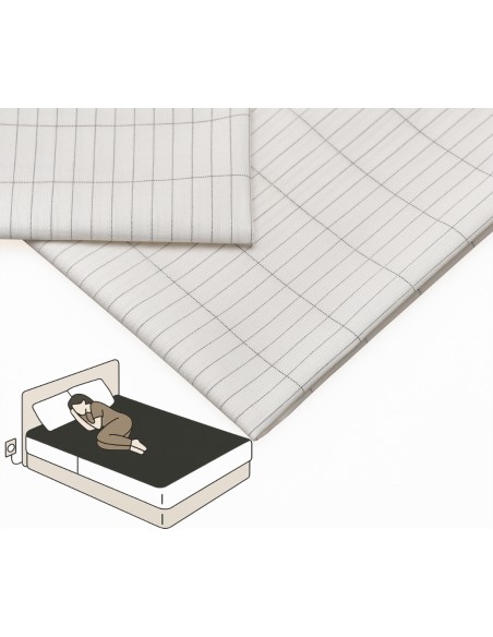 Drap housse de Earthing - 160x200cm (2 places)