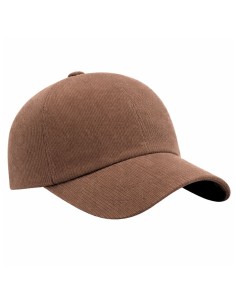 Casquette anti-ondes marron velours avec un réglage par boucle inox Geotellurique.fr - 1