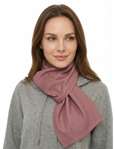Écharpe anti-ondes en modal  - rose