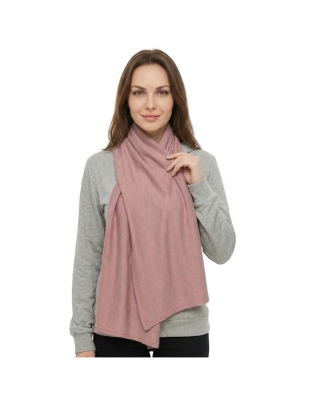 Écharpe anti-ondes en modal  - rose