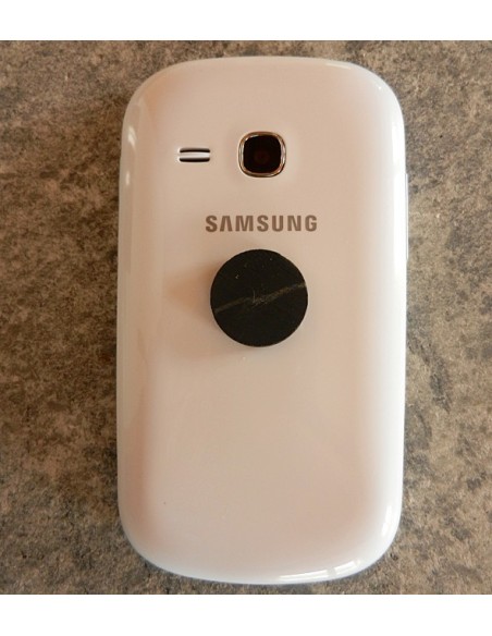 Pastille adhésive de shungite, protection des ondes pour téléphone portable et DECT