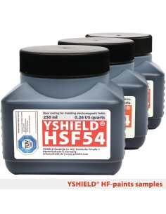Echantillons de test des peintures anti ondes Yshield YSHIELD - 1