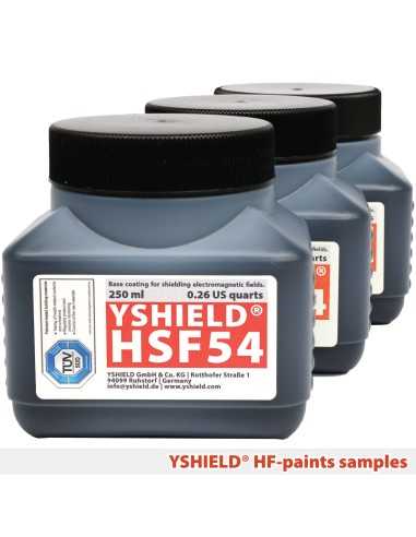 Echantillons de test des peintures anti ondes Yshield YSHIELD - 1