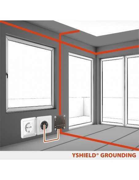 Peinture anti ondes hautes et basses fréquences Yshield ECO54 (1 ou 5 litres)