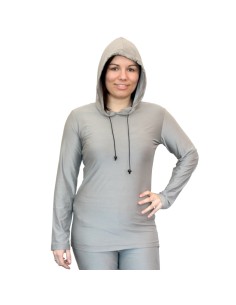 Sweat Shirt à capuche anti ondes en tissu Silver-Elastic Yshield YSHIELD - 1 2