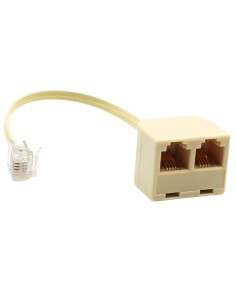 Adaptateur doubleur de prises RJ11 Geotellurique.fr - 2