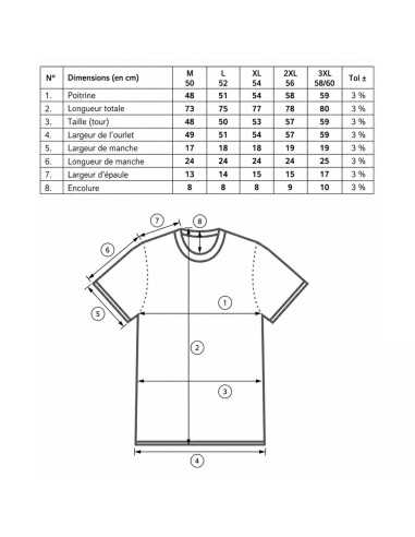 T-shirt anti-ondes en tissu Antiwave® pour homme DANELL - 4