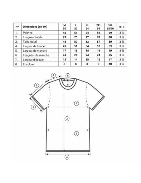 T-shirt anti-ondes en tissu Antiwave® pour homme DANELL - 4