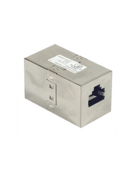 Coupleur RJ45 Cat. 5e blindé Femelle / Femelle - droit Coupleur RJ45 Cat. 5e blindé Femelle / Femelle - droit