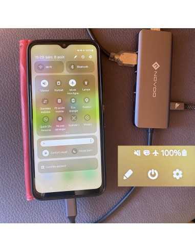 copy of Hub USB-C 8 ports multifonctions RJ45 / ultra-portables & smartphones Geotellurique.fr - 3