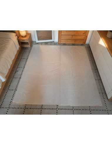 Tapis de sol anti-ondes pour baldaquin 2 places en PRO-G80 - 80dB (HF + BF) Geotellurique.fr - 1