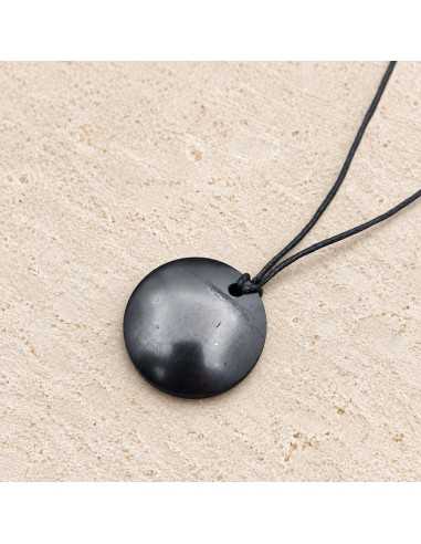 Pendentif en shungite "Lens"