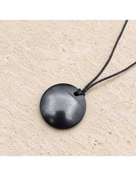 Pendentif en shungite "Lens"