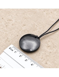 Pendentif en shungite "Lens" 2