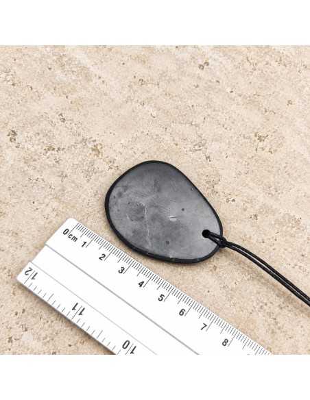 Pendentif en shungite "Galet taillé"