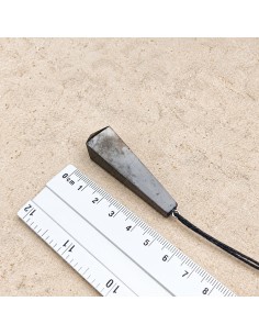 Pendentif "Pendule" en shungite facettée 2