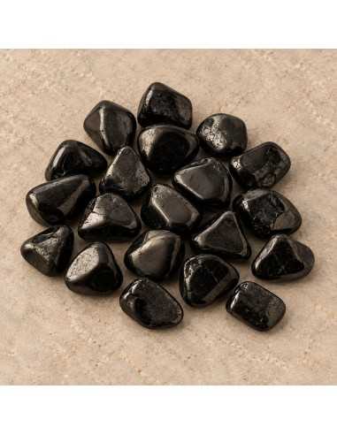 Lot de mini-galets en shungite polie SHUNGITE - 1