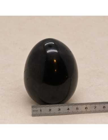 Oeuf en shungite poli 8 cm SHUNGITE - 2
