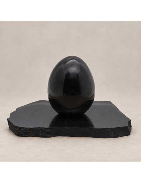 Support décoratif grand pour sphère ou œuf SHUNGITE - 6