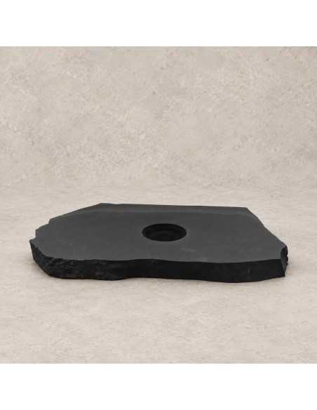 Support décoratif grand pour sphère ou œuf SHUNGITE - 8