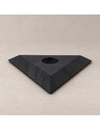 Support triangulaire grand poli SHUNGITE - 3