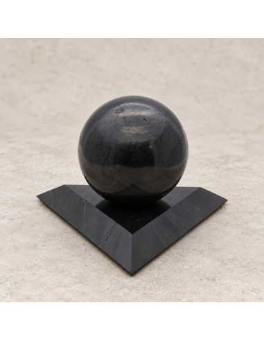 Support triangulaire grand poli SHUNGITE - 7