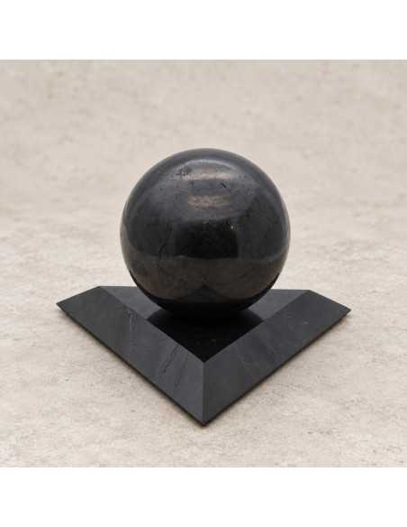 Support triangulaire grand poli SHUNGITE - 7