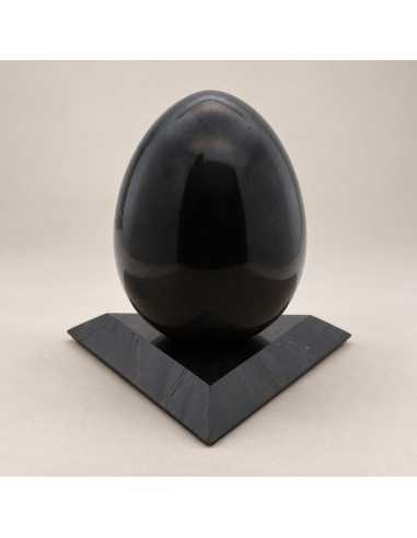 Oeuf en shungite poli 10 cm SHUNGITE - 4