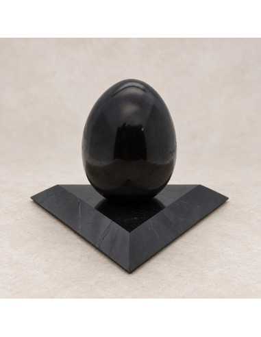 Oeuf en shungite poli 8 cm SHUNGITE - 5