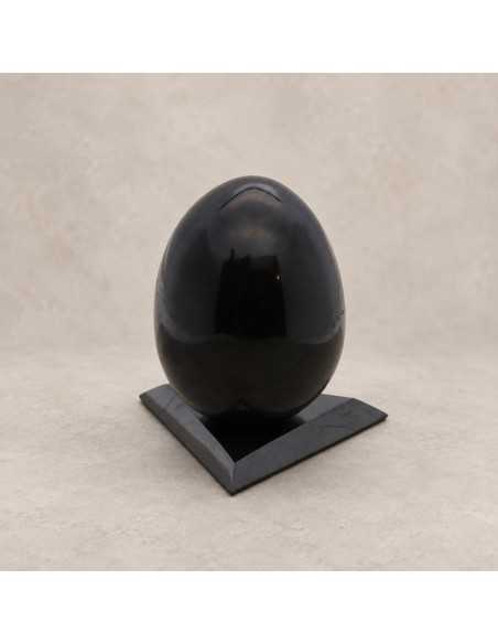 Oeuf en shungite poli 8 cm SHUNGITE - 6