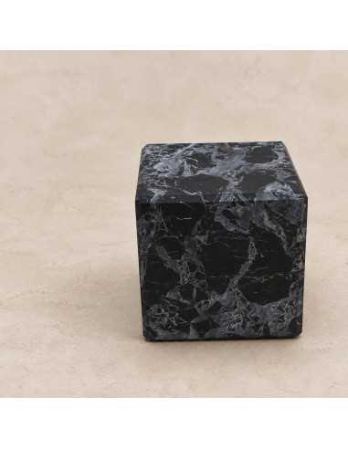 Cube en shungite poli 7 cm
