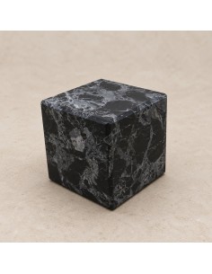 Cube en shungite poli 7 cm