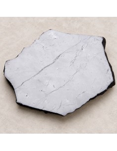 Carreau large à bords bruts en shungite polie SHUNGITE - 1 2