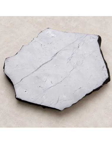 Carreau large à bords bruts en shungite polie SHUNGITE - 2