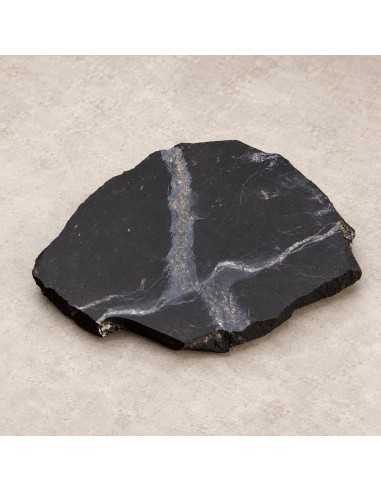 Carreau large à bords bruts en shungite polie SHUNGITE - 3