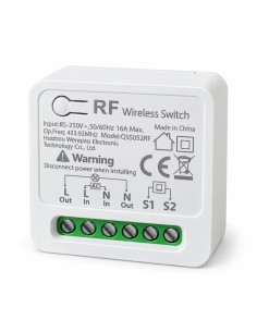 Micro-Module télécommandable sans fil 433MHz - 16A Générique - 1